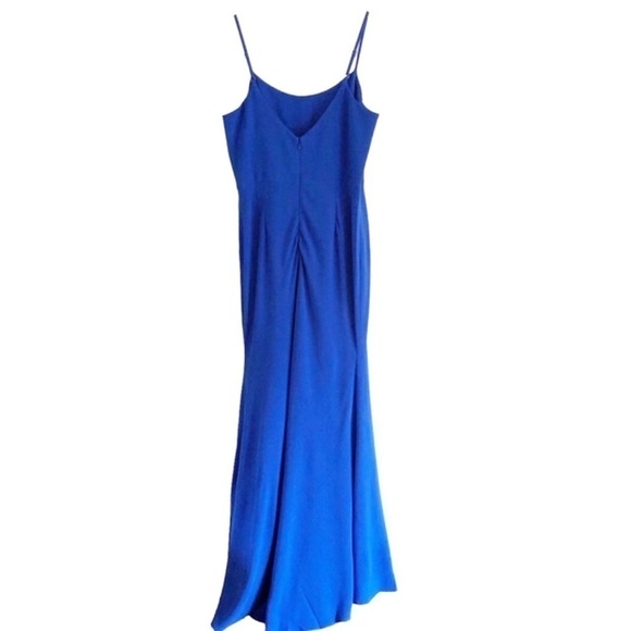 Dress The Population Gown Jodi Electric Blue Size XXL - Picture 3 of 13